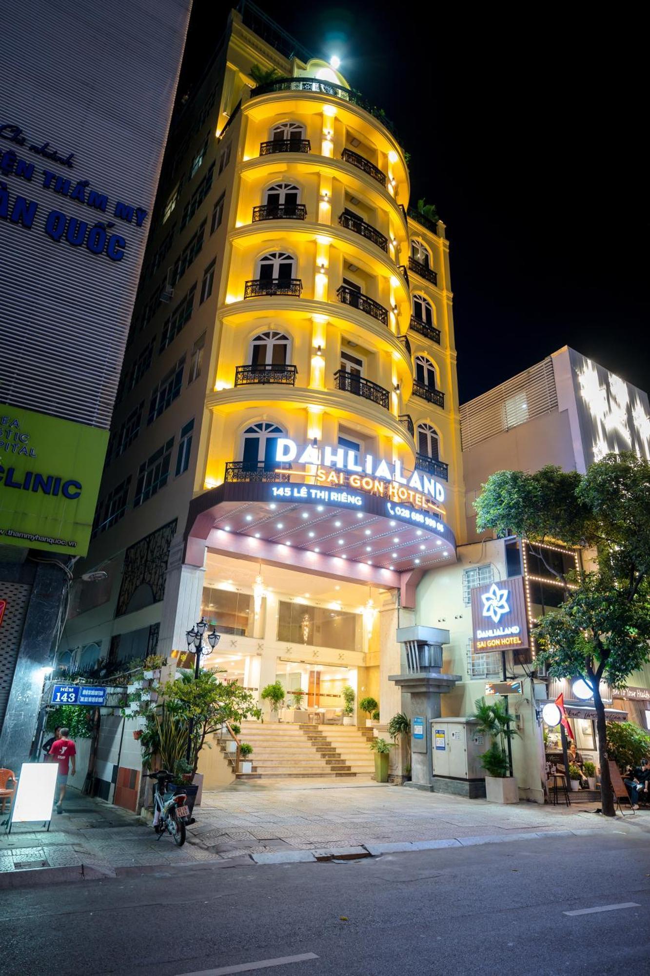Dahlialand Saigon Hotel & Swimming Pool Ho-Chi-Minh-Stadt Exterior foto