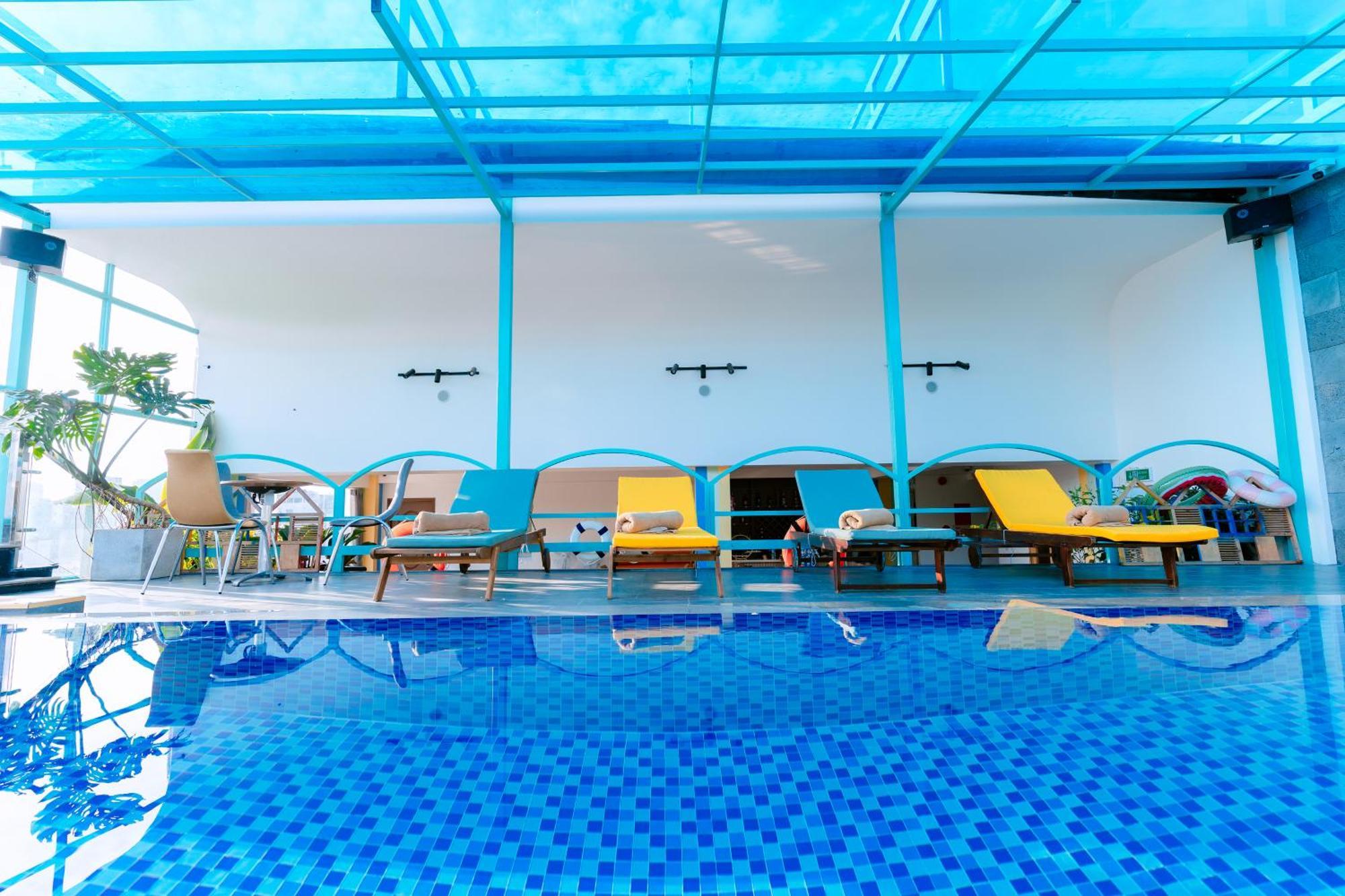 Dahlialand Saigon Hotel & Swimming Pool Ho-Chi-Minh-Stadt Exterior foto
